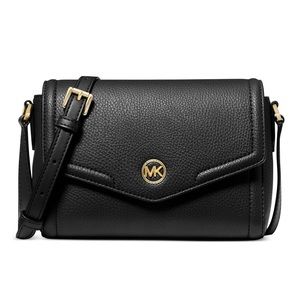 Michael Kors Freya Small Crossbody Bag Black BRAND NEW WITH TAGS